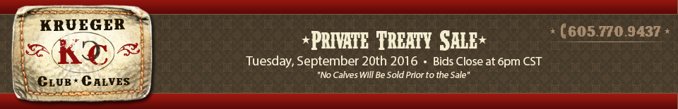 Krueger Club Calves Pictures